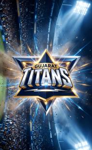 2026 IPL team Gujarat Titans logo Phone wallpaper