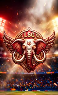 2026 IPL team LSG logo Phone wallpaper