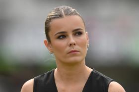 England cricket player Alex Hartley