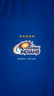 IPL Mumbai Indians logo 4K wallpaper
