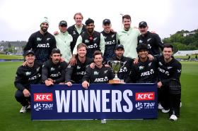 KFC T20I New Zealand cricket team