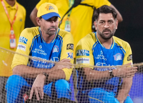 MS Dhoni and Stephen Fleming wallpaper HD