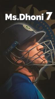 MS Dhoni Phone HD wallpaper