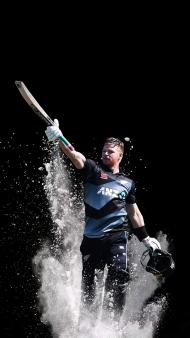 new zealand cricket  Glenn Phillips 4K wallpaper