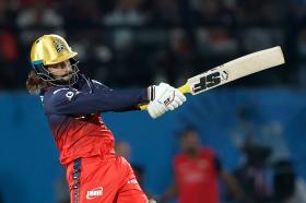 RCB Rajat Patidar batting wallpaper 4K