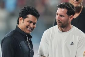 Sachin Tendulkar and Lionel Messi 4K wallpaper