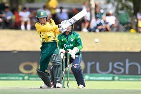 South African women's cricket team 4K wallpaper